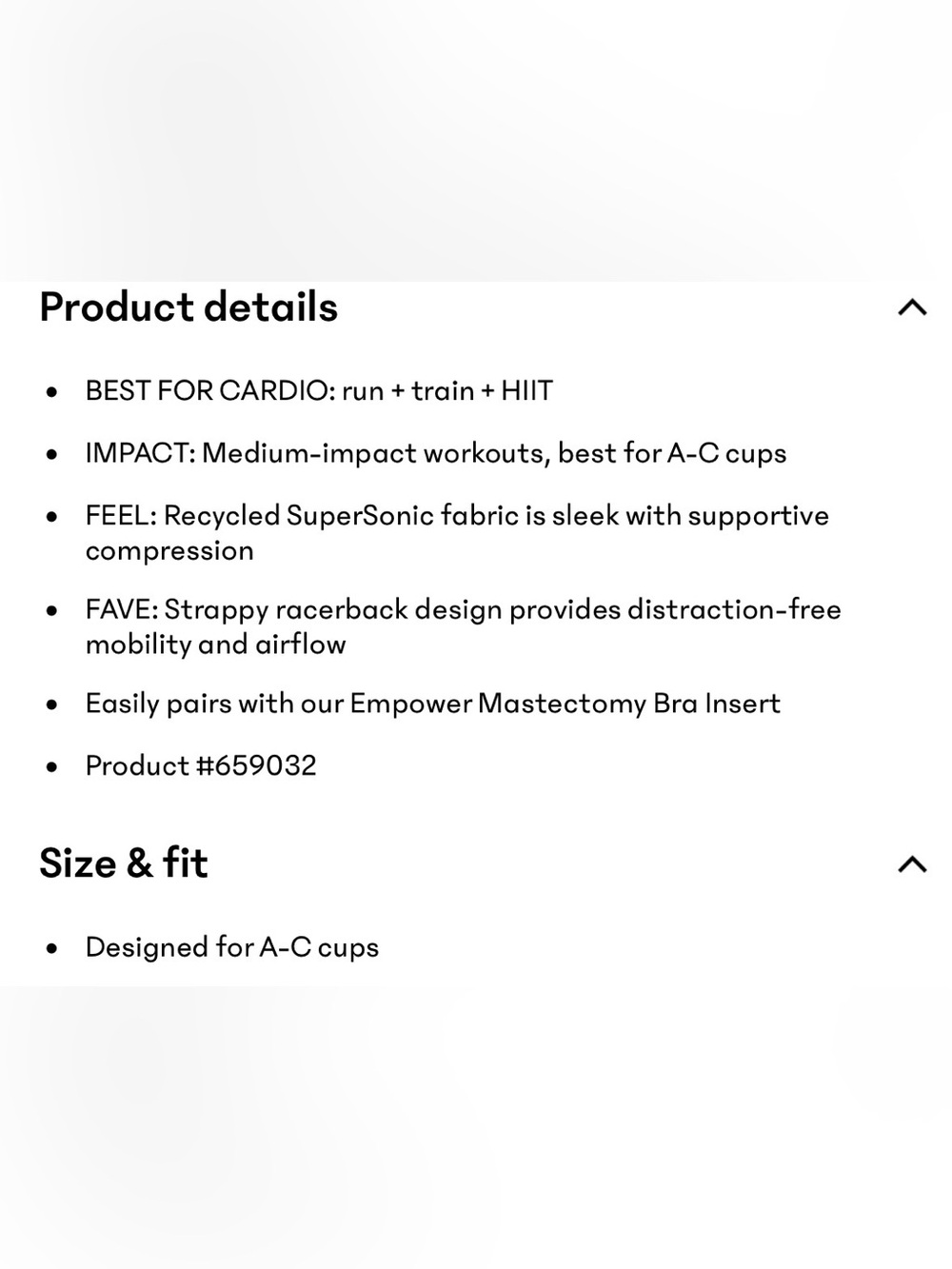 Athleta Train Free Sports Bra A-C Two Colors Light and Dark Blue Medium-impact - Picture 14 of 15